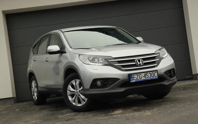 Honda CR-V cena 58500 przebieg: 163700, rok produkcji 2012 z Zgierz małe 529